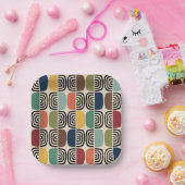 Modernes Atomzeitalter Mitte des Jahrhunderts Pappteller (Party)