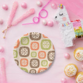 Modernes Atomzeitalter Mitte des Jahrhunderts Pappteller (Party)