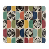 Modernes Atomzeitalter Mitte des Jahrhunderts Schneidebrett (Vorderseite)