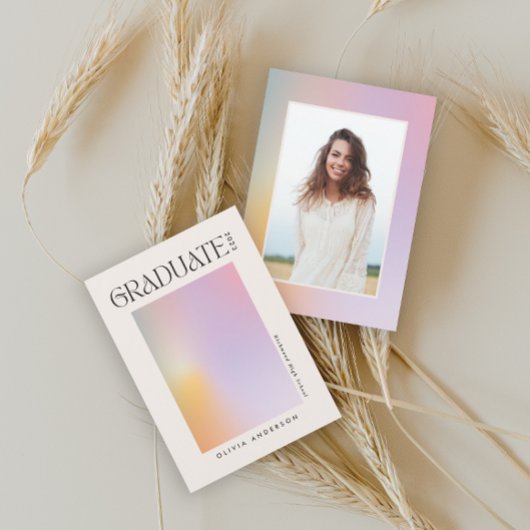 Modernes Aura pink farbenfrohe Typografie Foto mäd