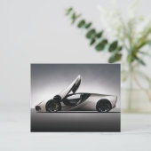 Modernes Auto 07 Postkarte (Stehend Vorderseite)