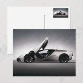 Modernes Auto 07 Postkarte (Vorne/Hinten)