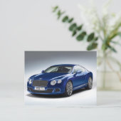 Modernes Auto 15 Postkarte (Stehend Vorderseite)