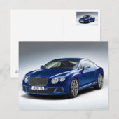 Modernes Auto 15 Postkarte (Vorne/Hinten)