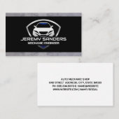 Modernes Auto | Emblem Schild Visitenkarte (Vorne/Hinten)