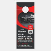 Modernes Auto für preisgünstige Autos Türanhänger (Vorderseite)