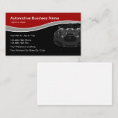 Modernes Automobil Visitenkarte (Vorne/Hinten)