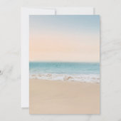 Modernes Baby-Duschgeschlecht neutral Einladung (Rückseite)