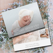 Modernes Baby Foto Birth