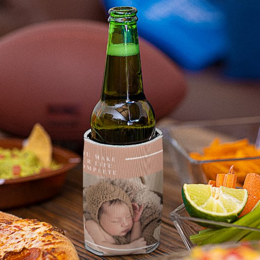 Modernes Baby-Foto | Du machst mein Leben ein komp Dosenkühler