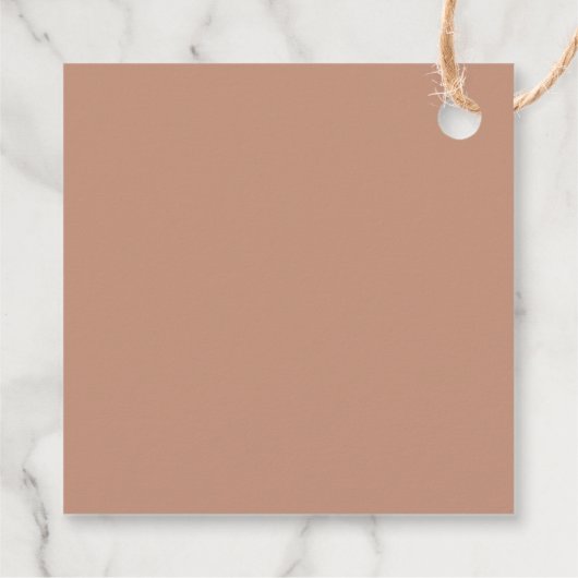 Modernes Baby-Foto | Du machst mein Leben ein komp Geschenkanhänger (Rückseite)