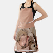 Modernes Baby-Foto | Du machst mein Leben ein komp Schürze (InSitu)