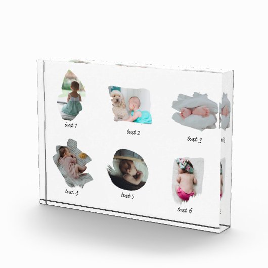 Modernes Baby Fotos Collage (Rechts)