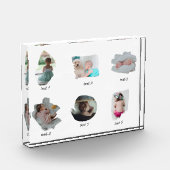 Modernes Baby Fotos Collage (Links)