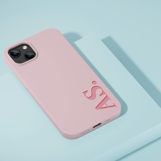 Modernes Babypink - Erstausstattung minimalistisch Case-Mate iPhone Hülle