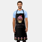 Modernes Bäckereigeschäft Cupcake Koch Catering Sü Schürze (Getragen)