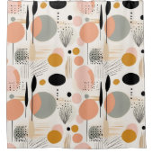 Modernes Bad im Mittelalter Duschvorhang (Vorderseite)