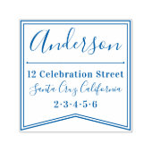 Modernes Banner | Rücksendeadresse von benutzerdef Permastempel (Design)