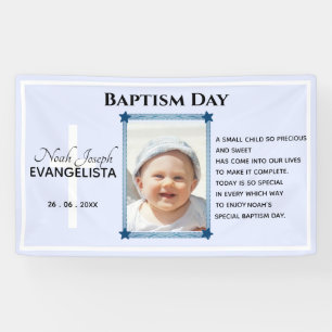 Modernes BAPTISM DATEI Party Banner