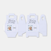 Modernes BAPTISM DATEI Party Blau Geschenkschachtel (Ungefaltet)