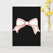Modernes Baseball-Mama-Team-Mutter-Unterstützung T Karte (Gelbe Blume)