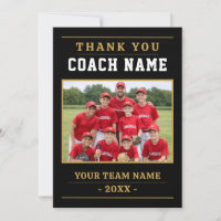 Modernes Baseball-Teamfoto Coach