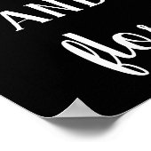 Modernes Bauernhaus Brush and Floss Print Poster (Ecke)