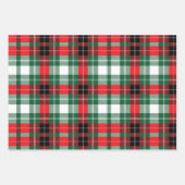 Modernes Bauernhaus Charm Klassisches Weihnachtsfe Geschenkpapier Set (Vorderseite 2)