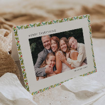 Modernes Bauernhaus Festliches Weihnachtsmuster Fo