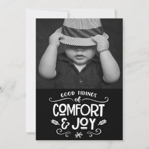 Modernes Bauernhaus Foto auf Black Gingham Christ