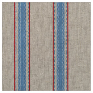 Modernes Bauernhaus Füttre Sack Stripe/Ticking Bl Stoff