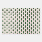 Modernes Bauernhaus Holiday Wrapping Paper Sheets Geschenkpapier Set (Vorderseite 2)