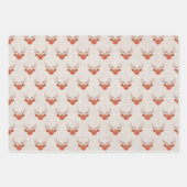 Modernes Bauernhaus Holiday Wrapping Paper Sheets Geschenkpapier Set (Vorderseite 3)