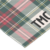 Modernes Bauernhaus Kariert INITIALS Urlaub Zeitlo Großer Tischläufer (Ecke)