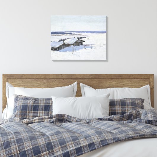 Modernes Bauernhaus Kunst | Aleksandr Borisov Leinwanddruck (Insitu (Schlafzimmer))