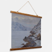 Modernes Bauernhaus Kunst | Aleksandr Borisov Wandteppich Mit Holzrahmen (Gewinkelt)