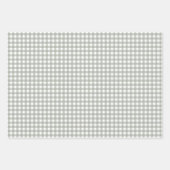 Modernes Bauernhaus Muster Mix Dusky Green | Geschenkpapier Set (Vorderseite 3)