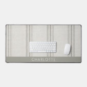 Modernes Bauernhaus Personalisiert Schreibtischunterlage (Tastatur & Maus)