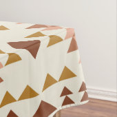 Modernes Bauernhaus Rustic Terracotta Geometrische Tischdecke (Beispiel)