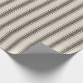 Modernes Bauernhaus Rustikales Umschlagpapier Geschenkpapier (Ecke)