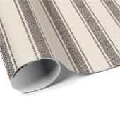 Modernes Bauernhaus Rustikales Umschlagpapier Geschenkpapier (Rolleneckpunkt)