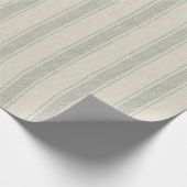 Modernes Bauernhaus Rustikales Umschlagpapier Geschenkpapier (Ecke)