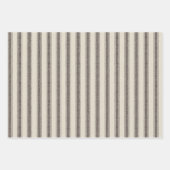 Modernes Bauernhaus Rustikales Umschlagpapier Geschenkpapier Set (Vorderseite)