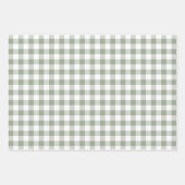 Modernes Bauernhaus Sage Green Holiday Geschenk Geschenkpapier Set (Vorderseite 3)