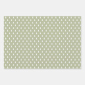 Modernes Bauernhaus-Urlaubspapier Geschenkpapier Set (Vorderseite)