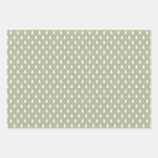 Modernes Bauernhaus-Urlaubspapier Geschenkpapier Set (Vorderseite)