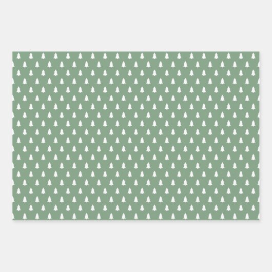 Modernes Bauernhaus-Urlaubspapier Geschenkpapier Set (Vorderseite)