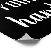 Modernes Bauernhaus verwöhnt Sie mit einem Bad Kun Poster (Ecke)