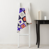 Modernes Bauhaus: Bold Geometric Pattern. Sherpadecke (Beispiel)