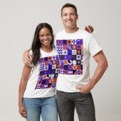 Modernes Bauhaus: Bold Geometric Pattern. T-Shirt (Unisex)